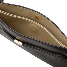Belted Leather Crossbody Bag