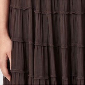 Eva Tiered Flared Skirt