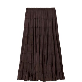 Eva Tiered Flared Skirt