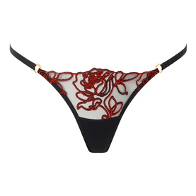 Malina Embroidered Thong
