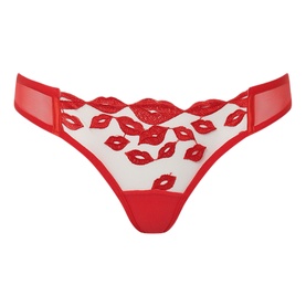Marian Red Lip Sheer Briefs