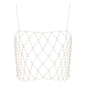 Pearl Cropped Cami Top