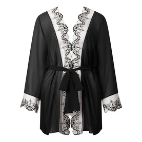 Marisa Lace Trim Kimono