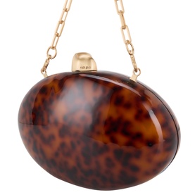 Eviana Tortoiseshell Clutch