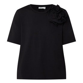 Davienne Floral Appliqu&eacute; T-Shirt