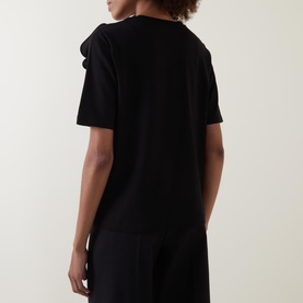 Davienne Floral Appliqu&eacute; T-Shirt