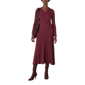 Cable Ribbed Knit Dress