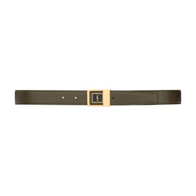 La 66 Logo Leather Belt
