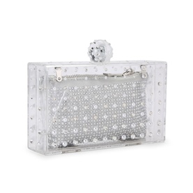Cristallo Crystal Embellished Clutch