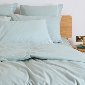 180 Thread Count Evelyn Sage Duvet Cover Set