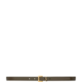 Narrow Cassandre Leather Belt