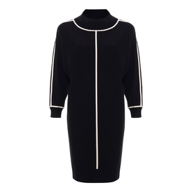 Hallie Tipped Knitted Mini Dress