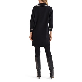 Hallie Tipped Knitted Mini Dress