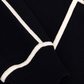 Hallie Tipped Knitted Mini Dress