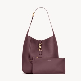 Le 5 &Agrave; 7 Supple Large Leather Hobo Bag