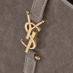 Le 5 &Agrave; 7 Supple Small Suede Hobo Bag