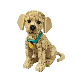 Icons Golden Retriever Puppy Building Set for Adults
