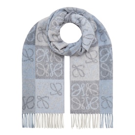 Anagram Logo Tassel Scarf