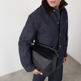 Puzzle Edge Large Crossbody Bag