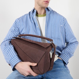 Puzzle Edge Large Crossbody Bag