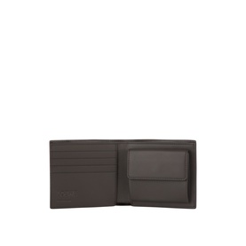 Puzzle Edge Bifold Leather Wallet