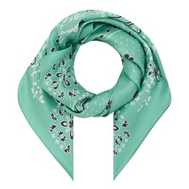 French Bandana Silk Scarf&nbsp;