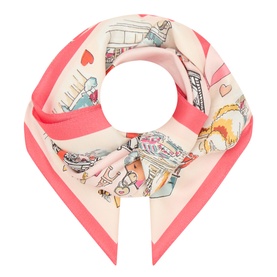 Equestrian Tower Silk Scarf