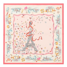 Equestrian Tower Silk Scarf