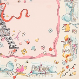 Equestrian Tower Silk Scarf