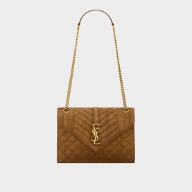Envelope Medium Quilted Chain Bag