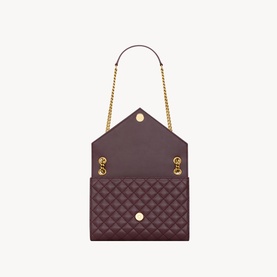 Envelope Medium Quilted Chain Bag