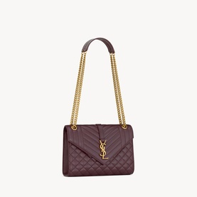 Envelope Medium Quilted Chain Bag
