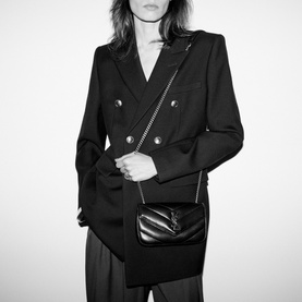 Loulou Mini Quilted Leather Crossbody Bag