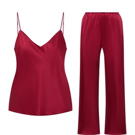 Camisole Silk Pyjama Set