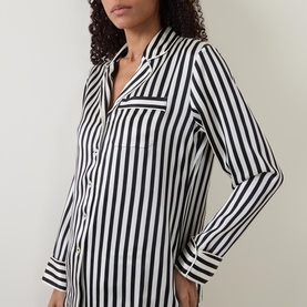 Striped Silk Pyjama Set