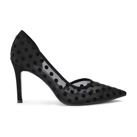 Positano D'orsay Polka Dot Court Heels