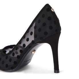 Positano D'orsay Polka Dot Court Heels