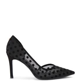 Positano D'orsay Polka Dot Court Heels