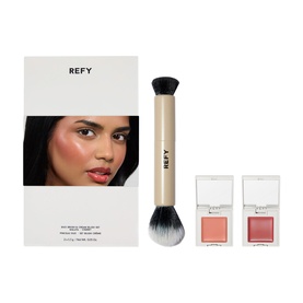 Cream Blush and Brush Make-Up Gift Set