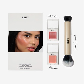 Cream Blush and Brush Make-Up Gift Set
