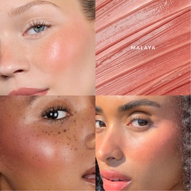 Cream Blush and Brush Make-Up Gift Set