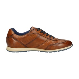 Leather Lace-Up Trainers