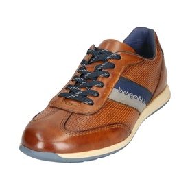 Leather Lace-Up Trainers