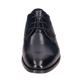 Textured Leather Lace-Up Shoes