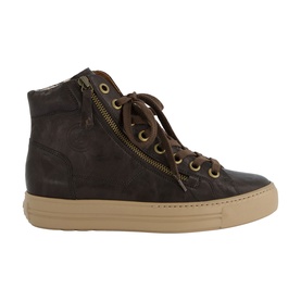 Lace Up High-Top Trainers