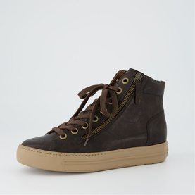 Lace Up High-Top Trainers