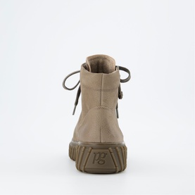 Leather High-Top Trainers