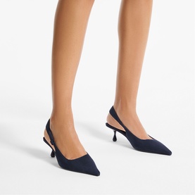 Amel 50 Slingback Kitten Heels