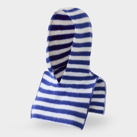 Vitow Striped Hooded Snood