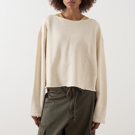 Itonay Raw Edge Sweatshirt